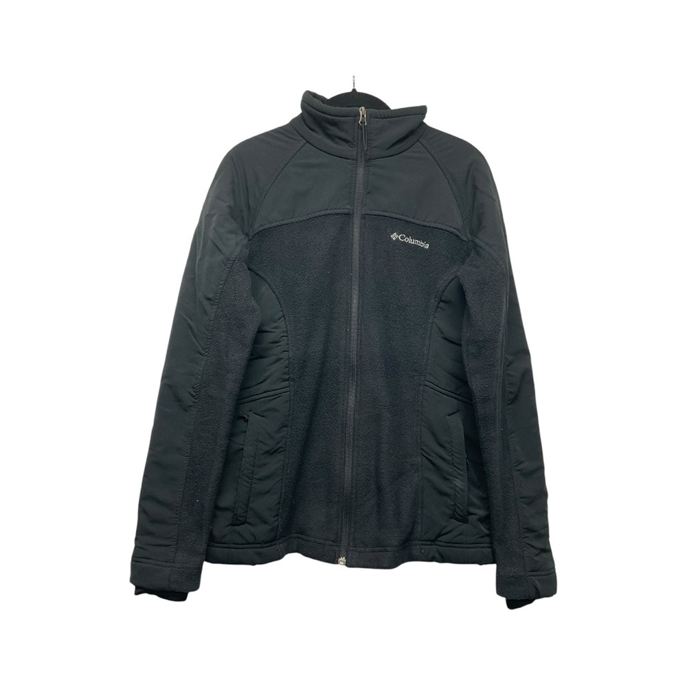Columbia Women’s Black Fleece Jacket Size Large Classic Timeless